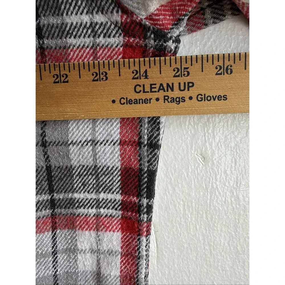 Vintage 80s 90s Big Mac Plaid Flannel Lined Button Up Shirt Made in USA Men’s XL